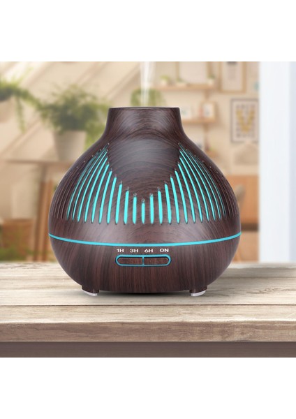 Aroma Uçucu Yağ Difüzör Ev Ofis Araba Derin Ahşap Tahıl Için modelleri