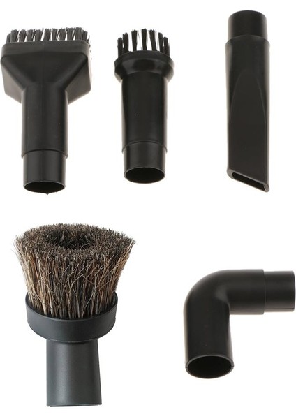 Set 5 Adet 32MM / 1.25 "evrensel Kıkır At Kılıfı Tozlama Fırçası Nozul Adaptörü