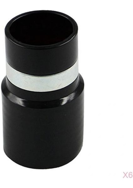 6 Elektrikli Süpürge Paketi Güç Aracı Toz Çıkarma Hortumu Adaptörü 32MM Siyah