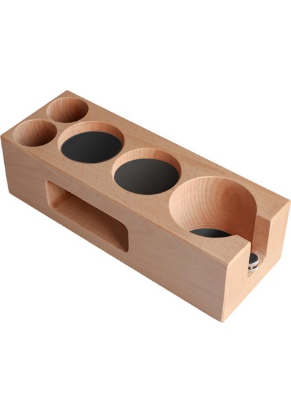 Ahşap Kahve Sabahlığı Tutucu Espresso Makinesi Aksesuarları Istasyonu Barista Için 51-54MM(Yurt Dışından) fiyatları