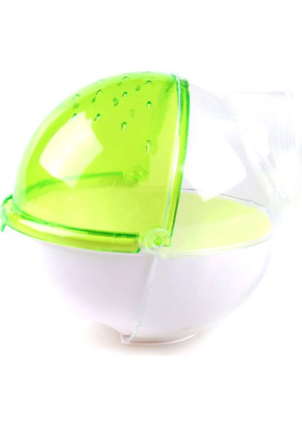 Hamster Fare Küçük Pet Banyo Kafes Kutusu Banyo Kum Sauna Yeşil (Yurt Dışından) fırsatları