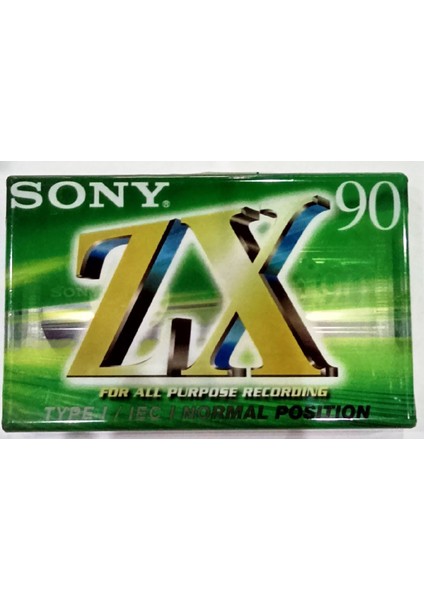 Zx 90'lık Boş Teyp Kaseti