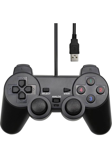 Oyun Kolu Gamepad Pc Game Usbli Titreşimli PLX-706