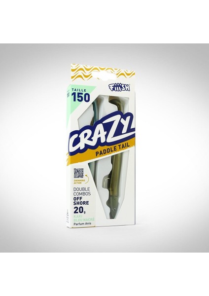 CPT150 CPT1226 Double Combo Off Shore 20GR Kaki-Blue Silikon Yem indirimleri