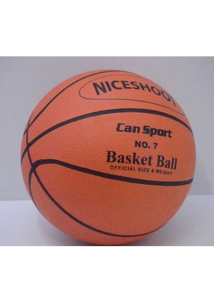 Basketbol Topu 7 Numara Şişirme Pompası Hediyeli Basket Topu