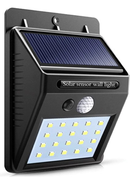 CT-7330 15W Ledli Solar Bahçe/çim Aplik - 6400K Beyaz