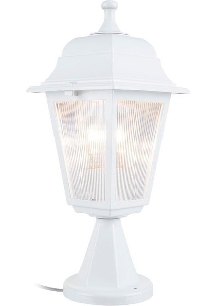 Dekoratif Optik Kare Beyaz Set Üstü Armatür Aplik 20CM x 39CM fiyatları