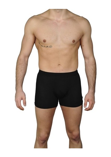 1020 Erkek Modal Boxer Siyah