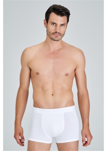 Tight Pamuklu 2'li Erkek Boxer - Beyaz modelleri