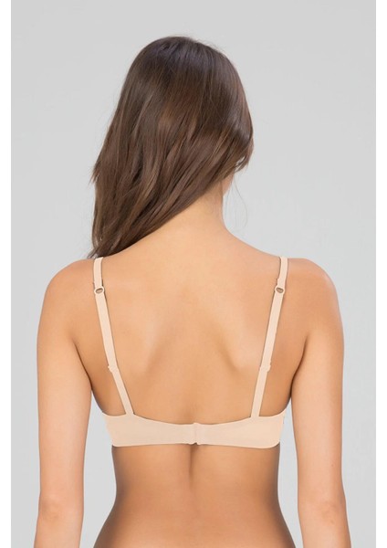 Dorina Desteksiz Ince Askılı Sütyen - Krem modelleri