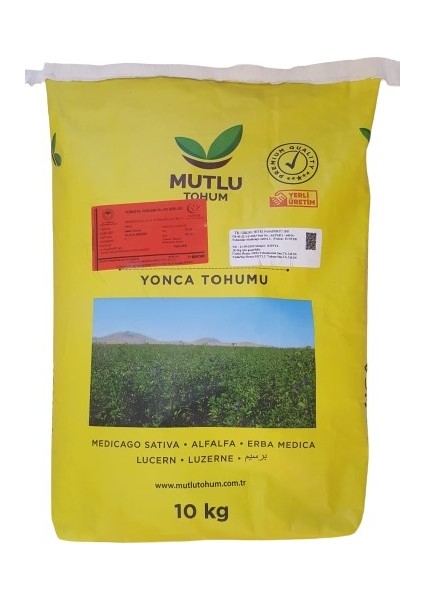 Mutlu Tohum Bilensoy 80 Kapsız-Sertifikalı- Yonca Tohumu (1 Kg)