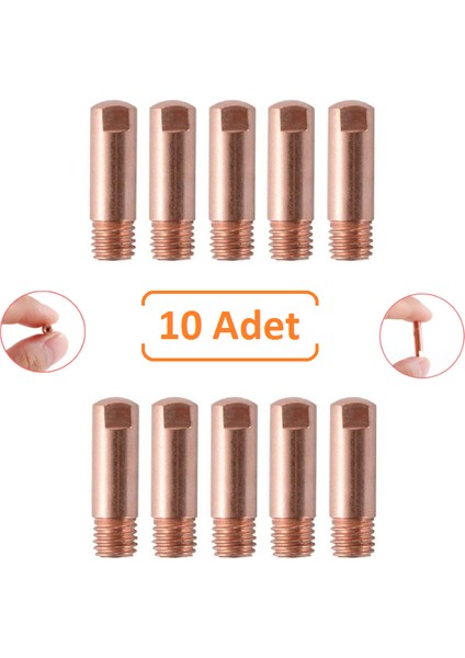 Mıg Kaynak Kontak Memesi M6X25 0.8 mm