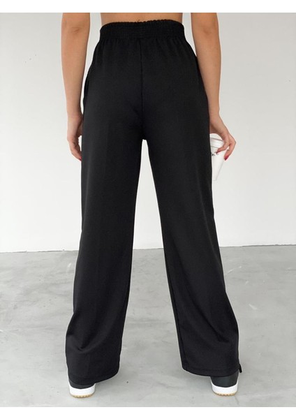 Feel Good Yazılı Bol Paça Eşofman Altı modelleri