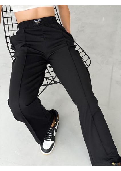 Feel Good Yazılı Bol Paça Eşofman Altı indirimleri