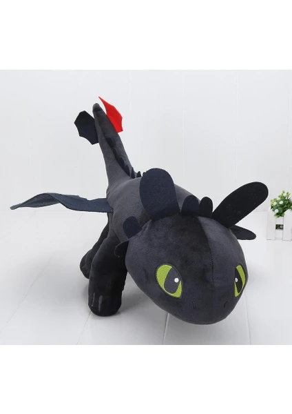 Ejderhanı Nasıl Eğitirsin Gecenin Öfkesi Dragon Sevimli 25 cm Peluş