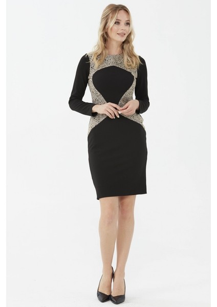 Önü Gold Kombinli Elbise fiyatları