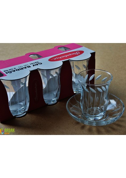 42191 Kesme Oyma Dekor Çay Takımı 6'lı fiyatları