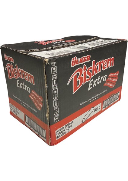 Biskrem Extra 184 gr 12'li