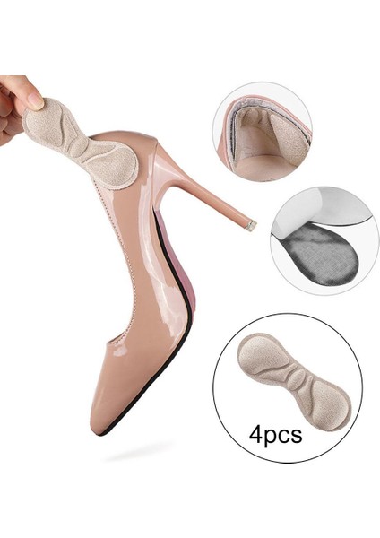 2 Parça Ayakkabı Topuk Vurma Önleme Pedi Bej (Yurt Dışından) modelleri