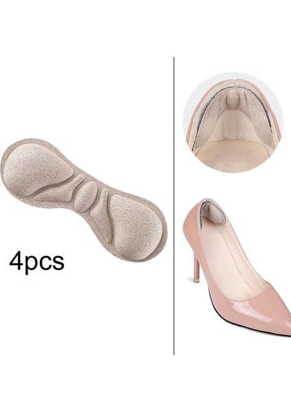 2 Parça Ayakkabı Topuk Vurma Önleme Pedi Bej (Yurt Dışından) fırsatları