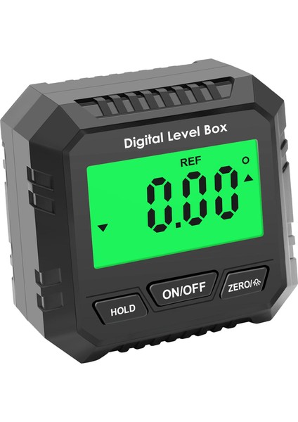 Dijital Seviye Açı Ölçer Arkadan Aydınlatmalı LCD Iletki Blisters Siyah Olmadan Marangozluk Için (Yurt Dışından)