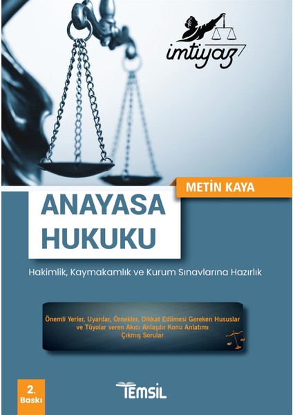 Imtiyaz Anayasa Hukuku - Metin Kaya