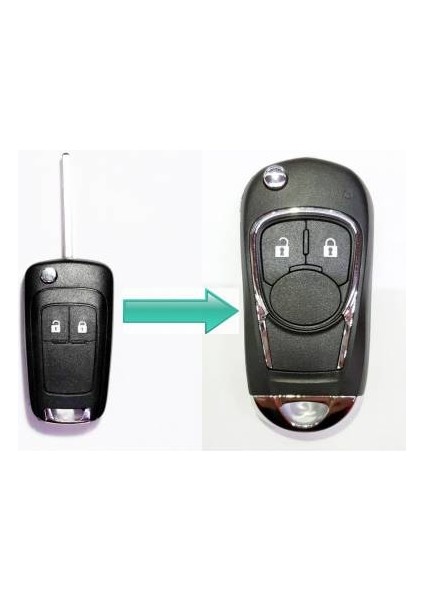 Opel Astra J Insignia Çevirici Kumanda Kabı 2 Buton