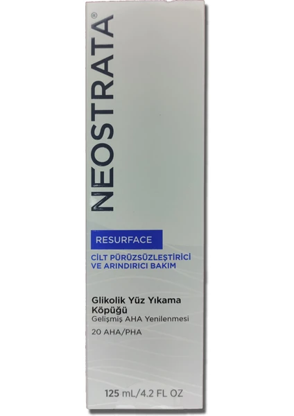 Resurface Glikolik Yüz Yıkama Köpüğü 125 ml