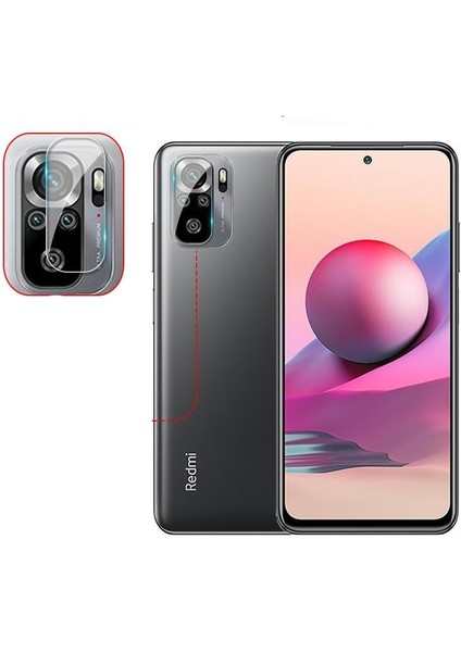 Ecr Redmi Note 10 Pro Nano Cam Kamera Koruyucu (2 Adet)