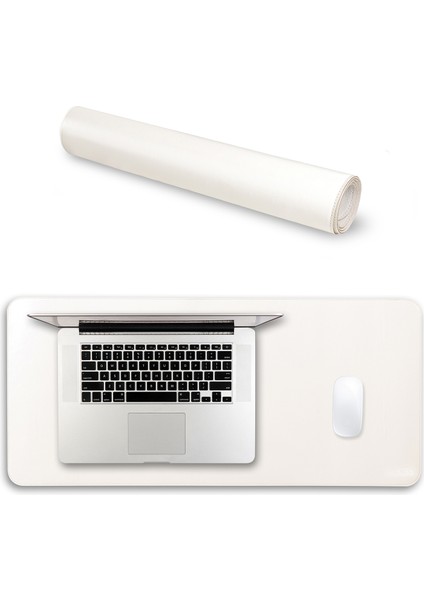 Xl Deri Mousepad - Beyaz fiyatları