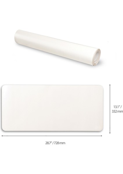 Xl Deri Mousepad - Beyaz modelleri