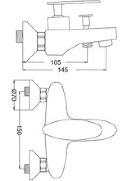 Vera Mix Banyo Bataryası VRA103