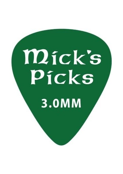 Bass1 Mick's Pena 3.0mm Green 351