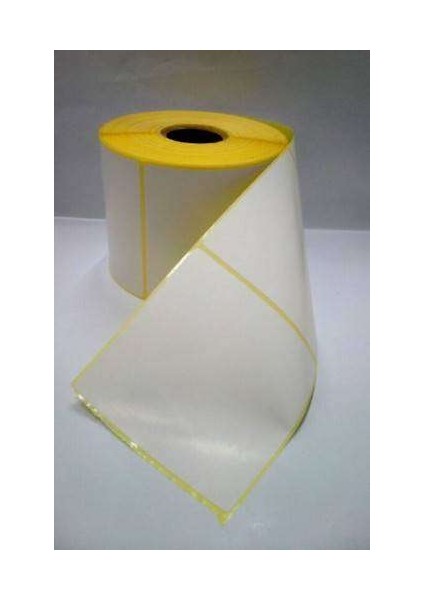 Kuşe Etiket 100X100 mm 500 Sarım 5 Rulo fiyatları