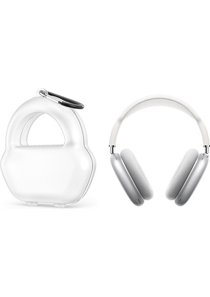 Airpods Max Için Taşınabilir Kulaklık Taşıma Çantası - Beyaz (Yurt Dışından)
