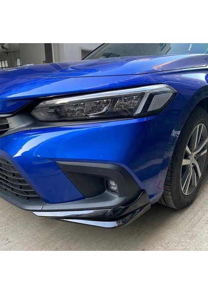 Yeni Honda Civic 2022 Aero Ön Ek 2 Parça- Piano Black