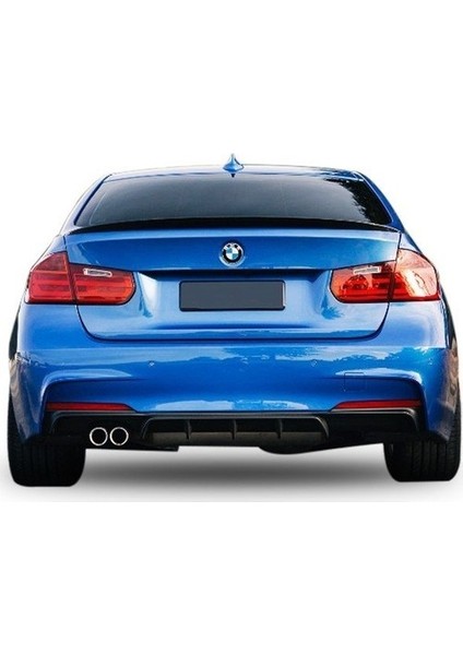 Bmw 3 Sweisi F30 2012-2018 M Difüzör Sol Tek Çıkış Piano Black fırsatları