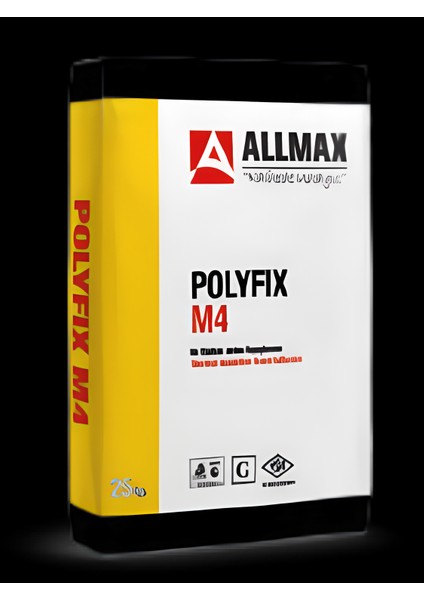 Polyfıx M4 Isı Yalıtım Levha Yapıştırma Harcı - 25KG