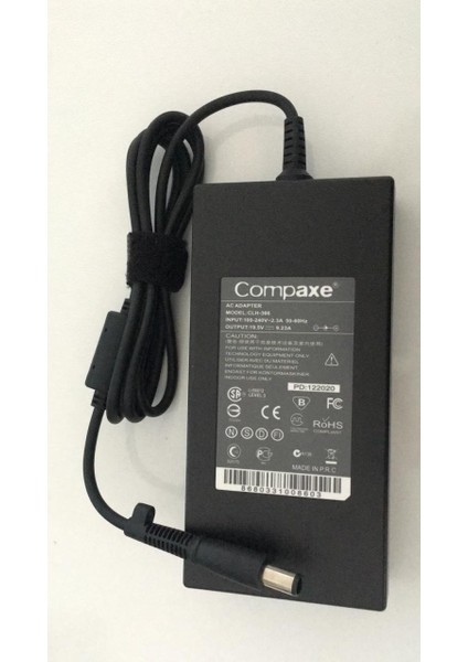 CLH-366 Casper 19.5 Volt 9.23 Amper 7.4mm x 5.0 mm Notebook Adaptörü
