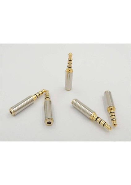 3.5 mm Erkek 2.5 mm Dişi 3 Boğum 4 Kutup Stereo Çevirici modelleri