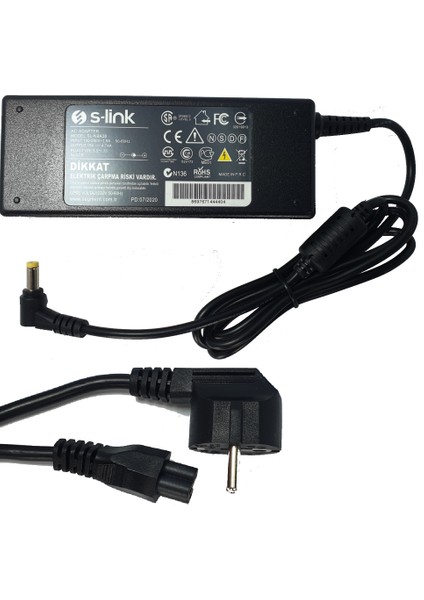 Fujitsu Siemens Lifebook A6020 E6000 Laptop Adaptör