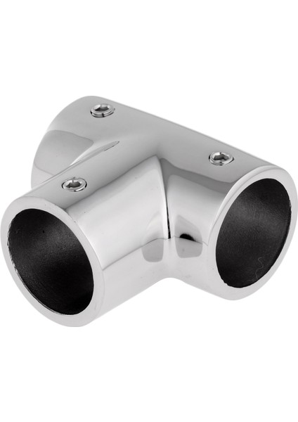 2 Adet 25MM Tekne Yat Küpeşte Parçaları 90 Derece Tee Deniz Paslanmaz Çelik (Yurt Dışından)