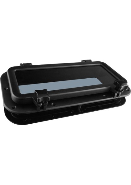Siyah Dikdörtgen Açılış Portlight Porthole Hatch Tekne Yat Için (Yurt Dışından)