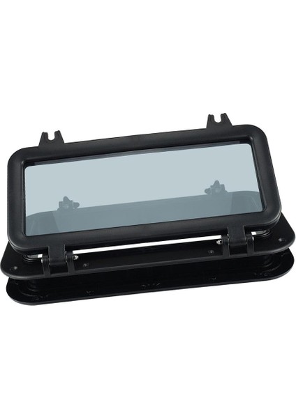 Siyah Dikdörtgen Açılış Portlight Porthole Hatch Tekne Yat Için (Yurt Dışından)