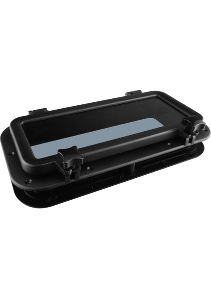 Siyah Dikdörtgen Açılış Portlight Porthole Hatch Tekne Yat Için (Yurt Dışından)