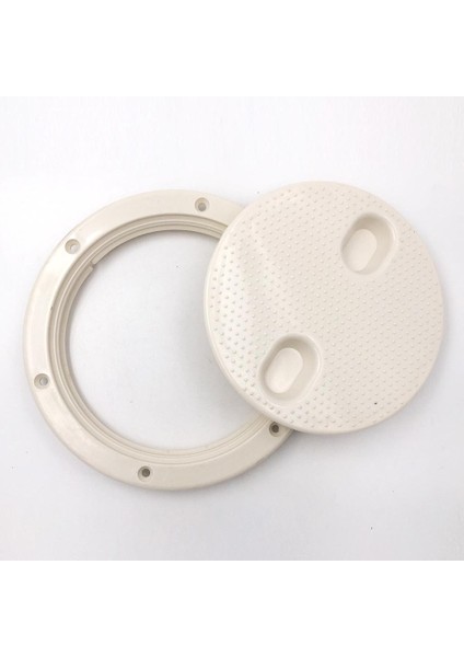 Deniz Tekne Yat Rv 6 "erişim Kapak Kapak Vida Güverte Plaka Beyaz (Yurt Dışından)