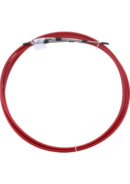 2 Adet Kırmızı 13 Ft Deniz Kontrol Kolu Kablosu Tekne Motor Inboart Gaz Kelebeği Için (Yurt Dışından)