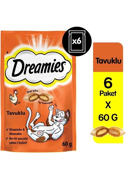 Tavuklu Kedi Ödülü 6 x 60 gr
