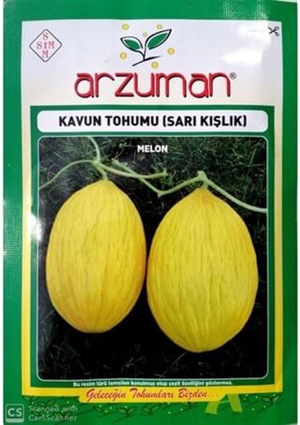 Sarı Kışlık Kavun Tohumu