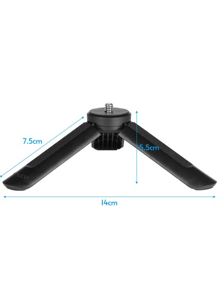 Mt-05 Mini Masa Tripod Standı ile 1/4 Inç Vidalı (Yurt Dışından)